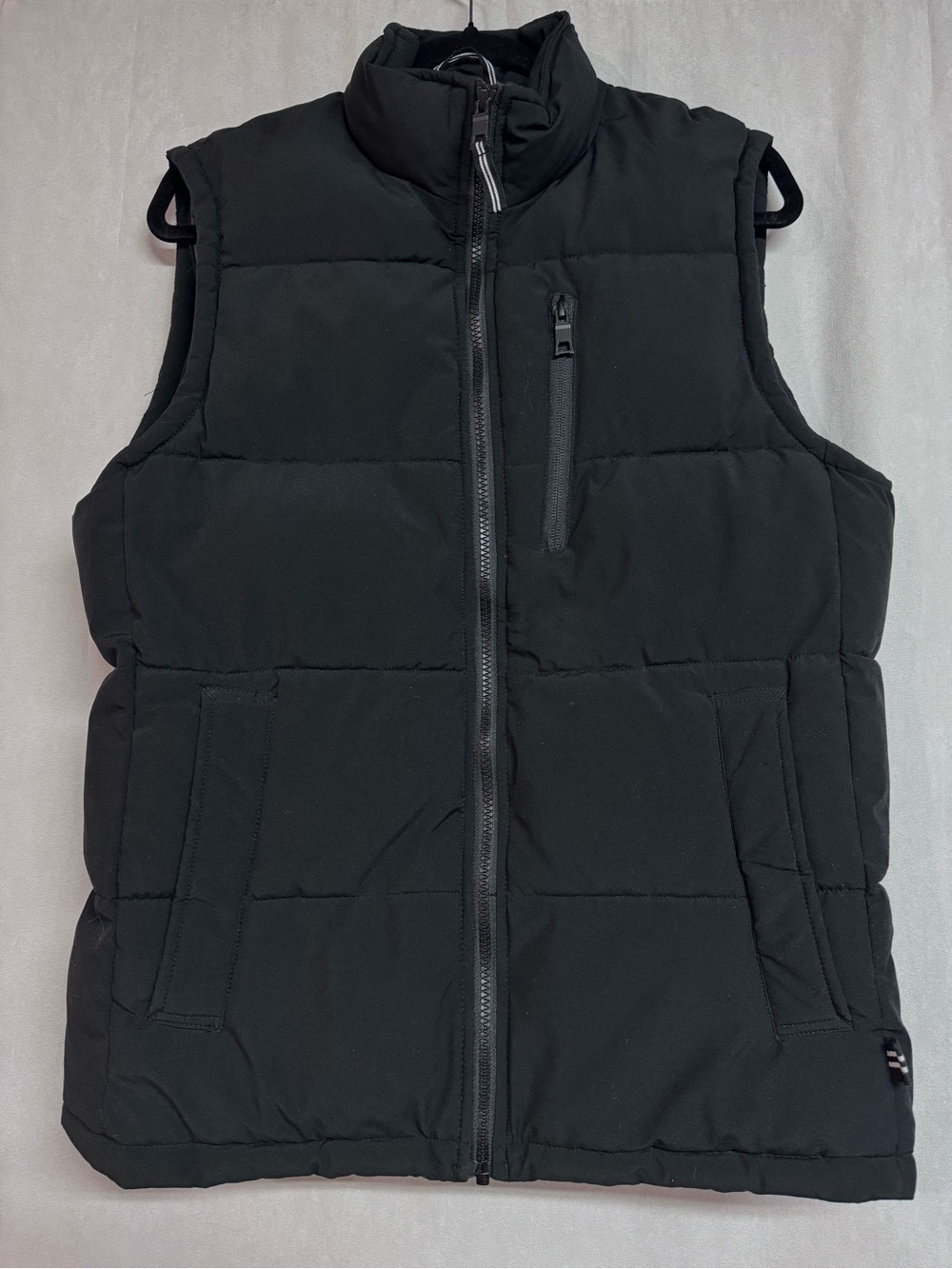 Nautica Men's Black Puffer Vest Jacket Size Small - Picture 2 of 5
